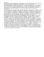 Esszék 'Does All Knowledge Come From Experience?', 2.                