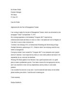 Minták 'Application Letter', 1.                