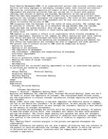 Esszék 'Total Quality Management', 1.                