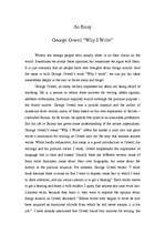 Esszék 'George Orwell', 1.                