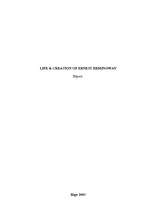 Kutatási anyagok 'Life and Creation of Ernest Hemingway', 1.                