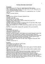 Esszék 'The Basic Information about Ireland', 1.                