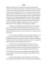 Esszék 'The Notion of Gender', 1.                