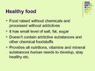 Prezentációk 'Healthy and Unhealthy Food', 7.                