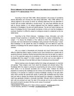 Esszék 'Ethical Judgments Limit the Methods Available in the Production of Knowledge in ', 1.                