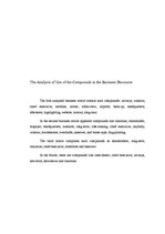Kutatási anyagok 'The Use of Compounds in the Business Discourse', 5.                