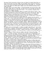 Esszék 'Imagery and Perceptions in "Filthy Landscape and "August"', 1.                