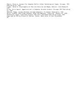 Esszék 'Computer Technology as a Career Choice ', 9.                