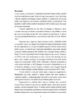 Kutatási anyagok 'Lakóhelyen történő "turistáskodás" élménye (vagy illúziója?)', 6.                