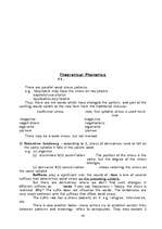 Összefoglalók, jegyzetek 'Lectures in Theoretical Phonetics of English', 34.                