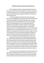 Esszék 'Should the Rich Share All Their Wealth with the Poor?', 1.                