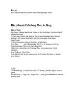 Kutatási anyagok 'Die Schweiz', 3.                