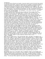 Esszék 'Financial Globalization', 1.                