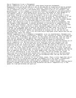 Esszék 'Social Responsibility in Management', 1.                