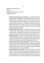 Gyakorlati jelentések '1st Specialization Practice in English', 4.                