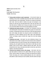 Gyakorlati jelentések '1st Specialization Practice in English', 8.                