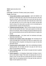 Gyakorlati jelentések '1st Specialization Practice in English', 14.                