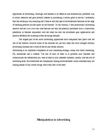 Kutatási anyagok 'Manipulation in Advertising', 11.                