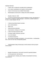 Összefoglalók, jegyzetek 'A két világháború között', 1.                