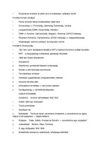 Összefoglalók, jegyzetek 'A két világháború között', 4.                