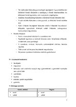 Összefoglalók, jegyzetek 'Vizuális készségfejlesztés tervezet', 3.                