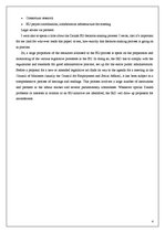 Esszék 'The EU Decision-making Process', 4.                