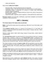 Összefoglalók, jegyzetek 'Studying Life, Chemistry', 3.                