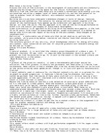 Esszék 'Architecture - what Makes a Building Green?', 1.                