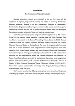 Esszék 'Theories of Regional Integration', 2.                