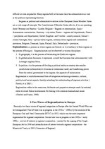 Esszék 'Theories of Regional Integration', 5.                