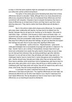 Esszék 'Gender Matters in Elementary School', 3.                