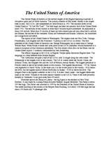 Esszék 'The United States of America', 1.                