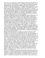 Esszék 'When I was A Little Boy.', 1.                