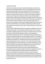 Összefoglalók, jegyzetek 'Individualism in Europe. Rationalism and European Mentality', 1.                