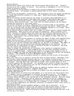 Esszék 'The Report Outlines the Factors Surrounding Project Failure', 1.                