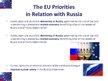 Prezentációk 'Legal Basis for EU-Russia Cooperation', 6.                