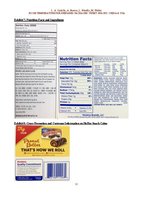 Kutatási anyagok 'Room Temperature Pre- Prepared Packaged Sweet Snacks: China & USA', 16.                