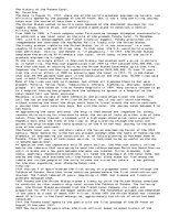 Esszék 'The History of the Panama Canal', 1.                