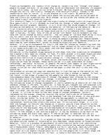 Esszék 'Organizational Change', 1.