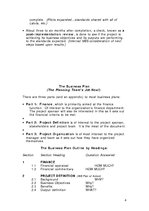 Összefoglalók, jegyzetek 'The Educational Quality Component Business Plan', 4.                