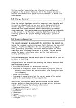 Összefoglalók, jegyzetek 'The Educational Quality Component Business Plan', 11.                