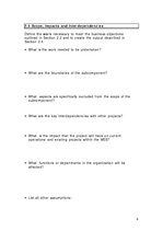 Összefoglalók, jegyzetek 'The Educational Quality Component Business Plan', 26.                