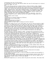 Esszék 'Investigating the rate of electrolysis. An investigation to find out what factor', 1.                