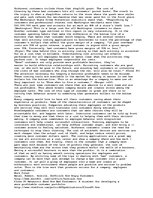 Esszék 'What Makes a Bad Customer? ', 3.                