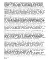 Esszék 'Missile Defense Agency; Improvement Process and Data Collection Paper ', 1.                