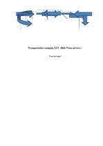 Gyakorlati jelentések 'Transportation Company LCC "Balt Trans Service"', 1.                