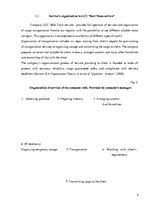 Gyakorlati jelentések 'Transportation Company LCC "Balt Trans Service"', 9.                