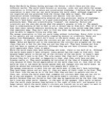 Esszék 'Brave New World:Comparison between the world state and the savage reservation,an', 1.                