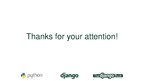 Prezentációk 'Django Book Presentation', 9.                