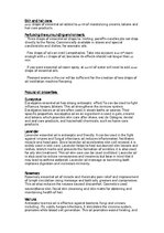 Összefoglalók, jegyzetek 'Aromatherapy', 2.                